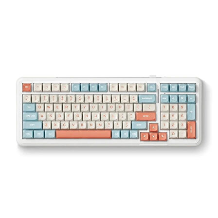 MCHOSE K99 %98 RGB Kablosuz Hotswap Horizon Orange Mekanik Gaming Klavye (MC-K99-4A)