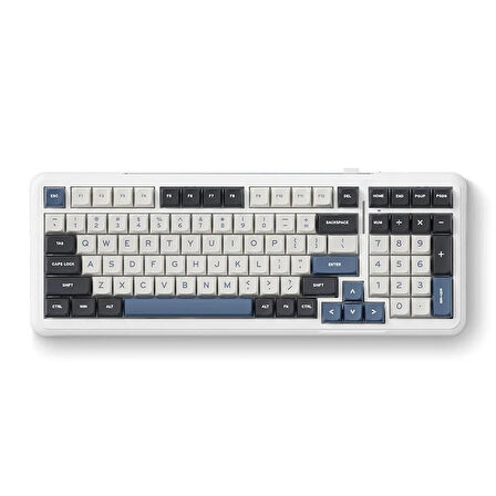 MCHOSE K99 %98 RGB Kablosuz Hotswap Navy Blue Mekanik Gaming Klavye (MC-K99-3A)