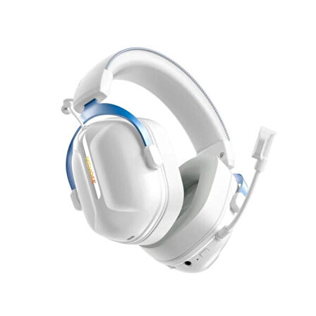 MCHOSE S9 Pro White Blue 7.1 Surround Kablosuz Gaming Kulaklık (MC-S9-6)