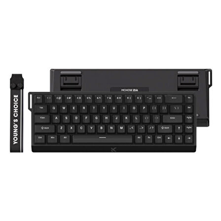 MCHOSE Ace 68 E-sport Black %65 Hall Effect Ice Blue Manyetik Switch RGB Hotswap Mekanik Gaming Klavye (MC-Ace68-8)