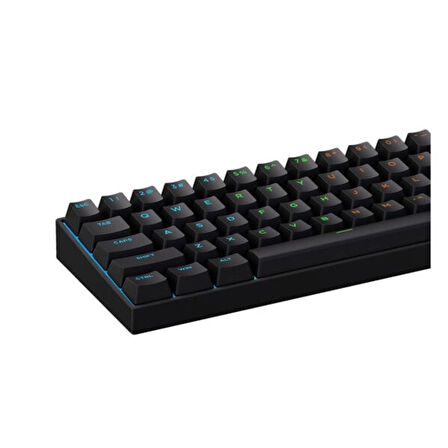 MCHOSE Ace 60 Pro Black %60 Hall Effect Ice Blue Manyetik Switch RGB Hotswap Mekanik Gaming Klavye (Ace60-3A)