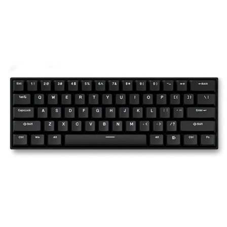 MCHOSE Ace 60 Pro Black %60 Hall Effect Uranus Manyetik Switch RGB Hotswap Mekanik Gaming Klavye (Ace60-6A)