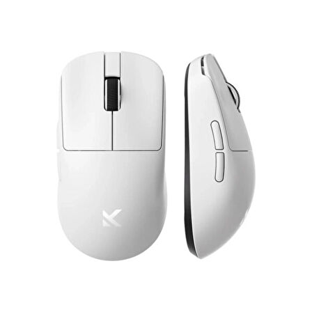MCHOSE L7 Ultra White 8K Hz PAW 3950 Sensör Kablosuz Simetrik Gaming Mouse (MC-L7-9)