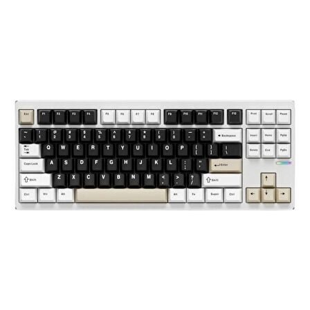 MCHOSE GX87S Milky Brown %80 Mist Blue Switch RGB Kablosuz Hotswap Mekanik Gaming Klavye (HW-GX87-2)