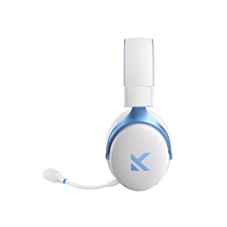 MCHOSE V9 Pro Sky White 7.1 Surround Kablosuz Gaming Kulaklık (HW-V9-3)