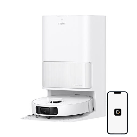 D20 Ultra Robot Süpürge Beyaz, 13,000Pa Emiş Gücü, DuoScrub™ Paspaslama Sistemi