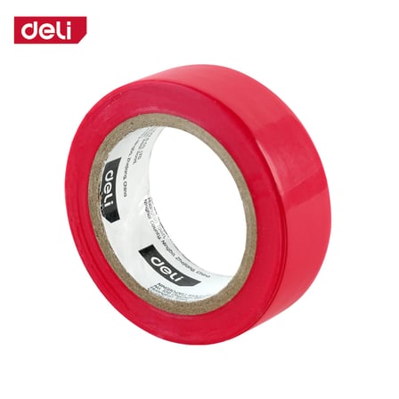 Elektrik Yalıtım Bandı 0.13mm 18mm 10m Kırmızı İzolasyon Bandı