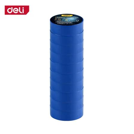 Elektrik Yalıtım Bandı 0.13mm 18mm 10m Mavi İzolasyon Bandı