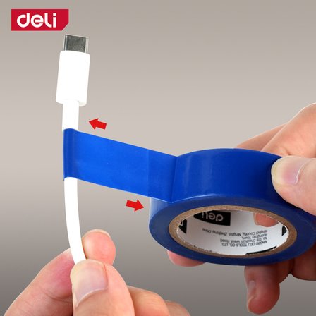 Elektrik Yalıtım Bandı 0.13mm 18mm 10m Mavi İzolasyon Bandı