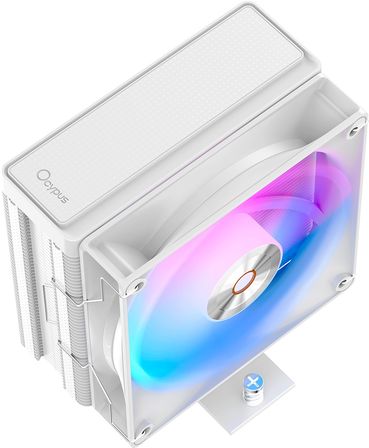 Ocypus Delta A40 Beyaz ARGB 120 mm Intel(1700p/1851p)-AMD Uyumlu Hava Soğutucu