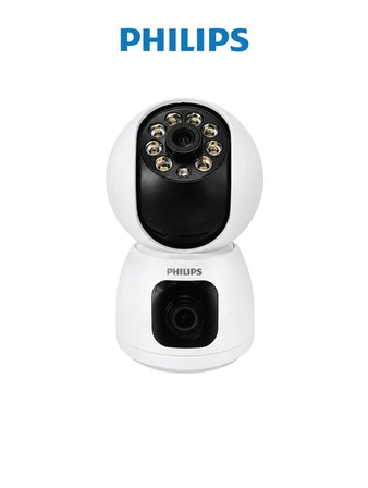 PHILIPS TAI3320 Full HD Akıllı Wi-Fi Güvenlik Kamerası | Hareket Algılama | Gece Görüşü | Çift Yönlü Ses | Mobil Uygulama Destekli