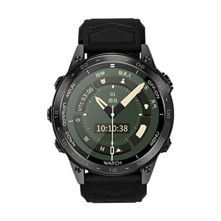 JHY Smart Watch 13 Pro Black Akıllı Saat