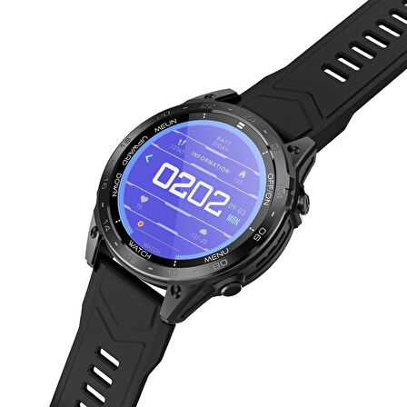 JHY Smart Watch 13 Pro Black Akıllı Saat