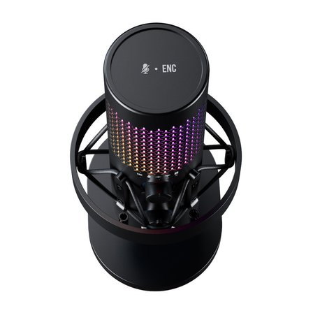 BOYA K5 - BOYA K5 Kablosuz Bağlantılı RGB Aydınlatmalı USB Condenser Mikrofon