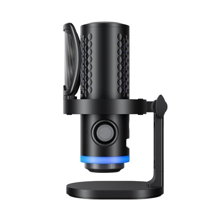 BOYA CastMic G40B RGB Aydınlatmalı Gürültü Engellemeli USB Mikrofon ve Boom Arm Set