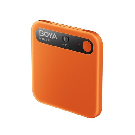 BOYA Notra AI Destekli Ses Kaydedici ve Not Tutma Cihazı - Cosmic Orange