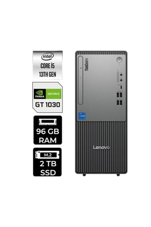 ThinkCentre Neo 50T G5 i5 13400 96GB 2TB SSD GT1030/4GB FDOS Masaüstü Bilgisayar