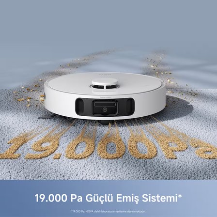 MOVA E40 Ultra Robot Süpürge 19.000 Pa Emiş Gücü, 3 Yıl Garanti