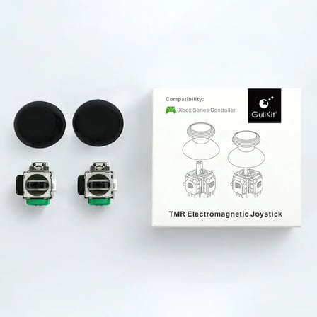 GuliKit Xbox Series Joystick Tamir Kiti (2 Adet) TMR Elektromanyetik Analog + Başlık Kapakları