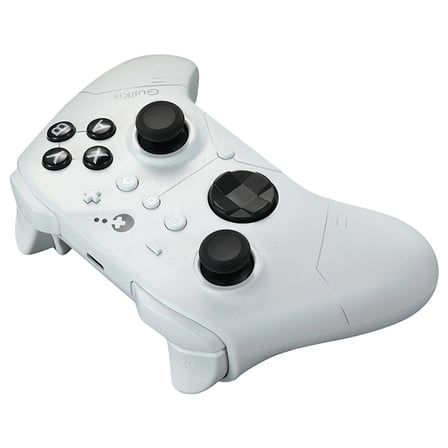 GuliKit ES PRO White Hall Effect Trigger TMR Manyetik Joystick Bluetooth E-Sports Gamepad