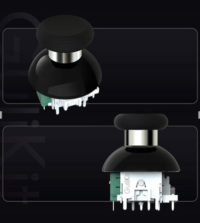 GuliKit NS55 TMR Elektromanyetik Joystick Modülü PS5 DualSense Edge Uyumlu | Drift Önleyici Analog Stick