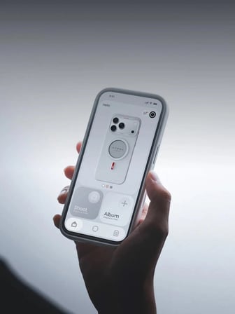 XTREM MagSafe E-Ink Ekranlı Akıllı Telefon Kılıfı İphone 17 Pro Max ve 18 Pro Max Uyumlu - Siyah