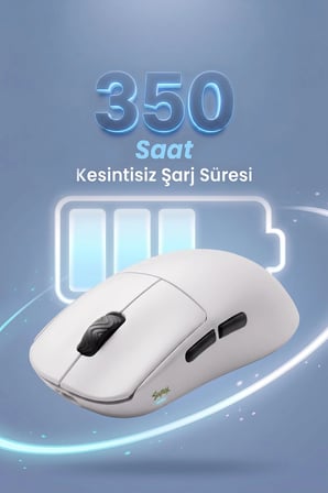 Scyrox V8S Kablosuz 400mAh 40Gr 50.000DPI 8K Profesyonel Gaming Oyuncu Mouse