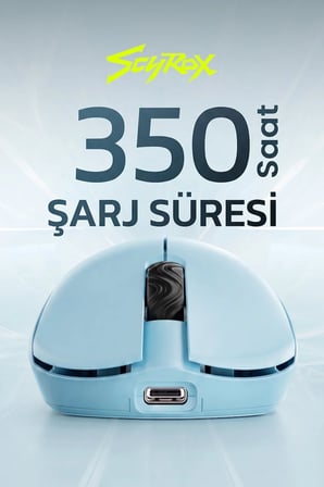 Scyrox V6S Kablosuz 400mAh 42Gr 50.000DPI 8K Profesyonel Gaming Oyuncu Mouse