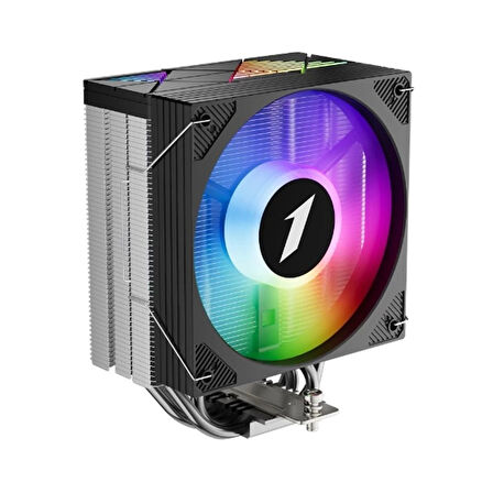 1st Player Cryo Cy12l Siyah 120mm Argb 4pın Pwm Am4,am5/lga1851-1700 Kule Tipi İşlemci Hava Soğutucu