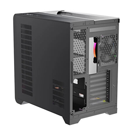 ONTECH - 1st Player Rt7 Siyah Dıgıtal 850w 80+ Gold Full Modüler 4x12cm Argb 3 Taraflı Temperli Cam Usb 3.0 - Type C Atx Kasa