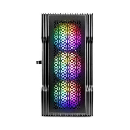 1st Player Trılobıte T3 Siyah 600w 80+ Argb 4x12cm Fan Temperli Cam Mesh Usb 3.0 M-atx Kasa