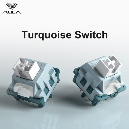 Aula Leobog Turquoise Lineer Mekanik Switch 100 Adet
