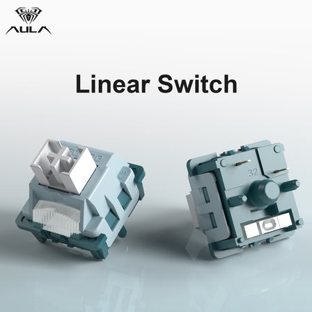 Aula Leobog Turquoise Lineer Mekanik Switch 100 Adet