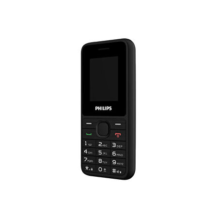 Philips Xenium E2125 Çift Sim Kart Tuşlu Cep Telefonu Siyah