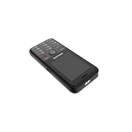 Philips Xenium E6500 Kameralı Çift Sim Kart Tuşlu Cep Telefonu Siyah