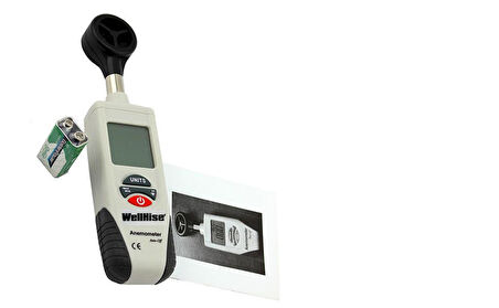 Wellhise HT-380 Dijital Anemometre Rüzgar Hızı Ölçer