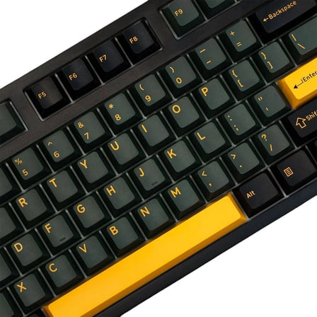 AKKO 3108RF Black Gold Frost Pink Switch Kablosuz İngilizce Mekanik Gaming Klavye