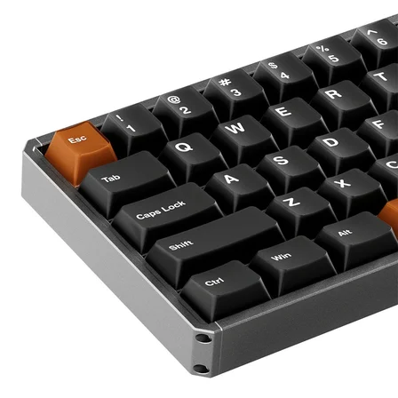 AKKO MOD68 HE Misty Black Brown %65 AstroLink Magnetic Switch 8K Hz Hall Effect Hotswap ARGB Kablosuz İngilizce Mekanik Gaming Klavye