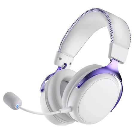 AKKO Verge S9 Ultra White PS5 Uyumlu Kablosuz Gaming Kulaklık