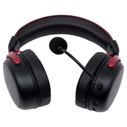 AKKO Verge S9 Ultra Black Red PS5 Uyumlu Kablosuz Gaming Kulaklık