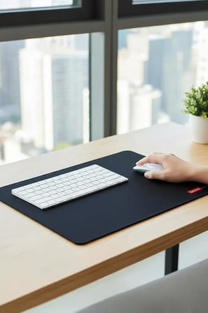 Gaming Oyuncu Fare Altlığı Kaymaz Taban Mouse Pad BK 360*280MM Siyah