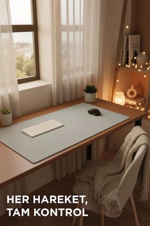 Gaming Oyuncu Klavye Fare Altlığı Kaymaz Taban Büyük Mouse Pad PU BL 800*400MM Mavi