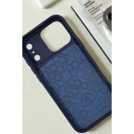 Santa Barbara Polo Racquet Club  iPhone 17 Pro Max Kılıf 3Boyutlu PU Deri Boris İçi Süet Kapak