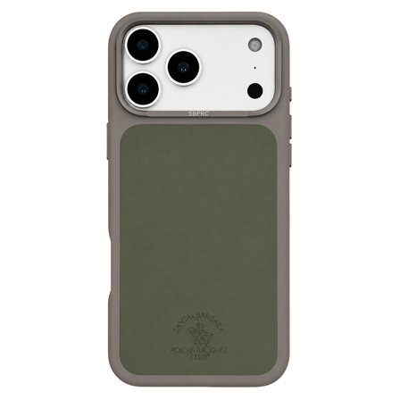 Santa Barbara Polo Club iPhone 17 Pro Max için Kılıf Pu Deri Manyetik Şarj Destekleyen Ula Kapak