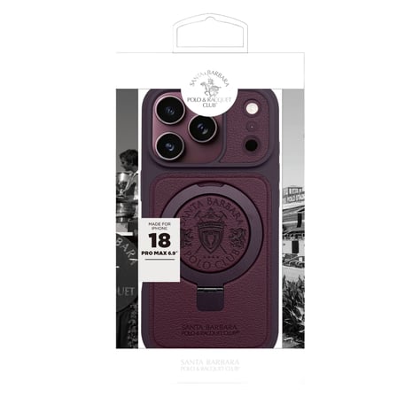 SBPRC iPhone 18 Pro Max / 17 Pro Max Kılıf Standlı M-Safe Şarja Uygun PuDeri Mekanik Tuş Primo Kapak