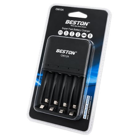 Beston C9012A AA/AAA Ni-MH/Ni-Cd Akıllı Hızlı Pil Şarj Cihazı