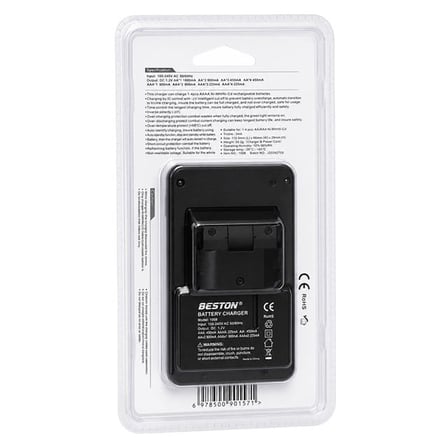 Beston C9012A AA/AAA Ni-MH/Ni-Cd Akıllı Hızlı Pil Şarj Cihazı