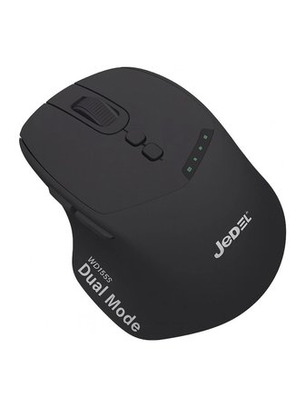 Jedel WD155 Dual Mode Şarjlı Kablosuz Mouse – Bluetooth + Usb, 2000 Dpı, Ergonomik