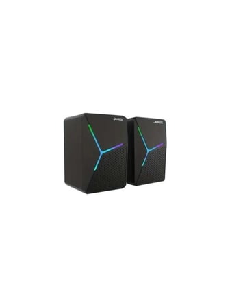  Jedel S-553 1+1 USB 3.5mm Jack Rgb Ledli Hoparlör Speaker