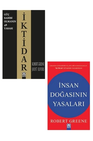 2 Kitalık Set (İktidar # İnsan Doğasının Yasaları) Robert Greene
